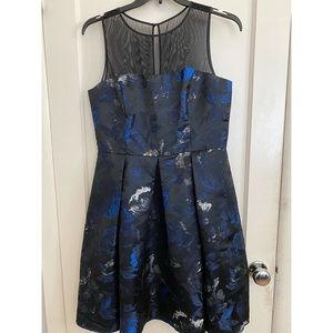 COPY - Blue illusion dress